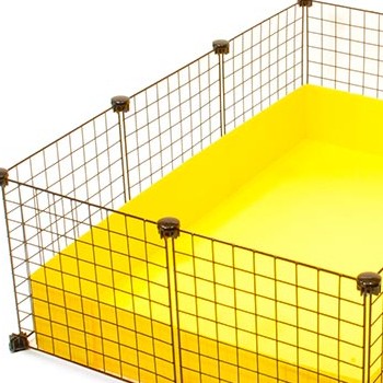 corrugated plastic sheet and box for pet cages