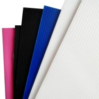 3mm Fluted polypropylene Plastic corrugated Sheet 4x8