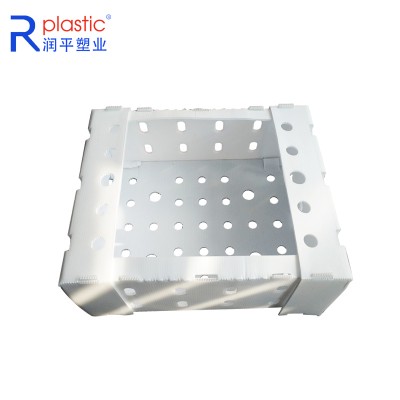 Factory price PP Corrugated Plastic Folding coroplast storage box